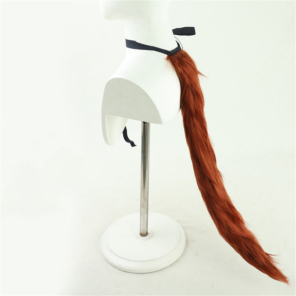 【In Stock】Game Umamusume:Pretty Derby Cosplay アストンマーチャン Aston Machan Cosplay Wig With Ears and Tail