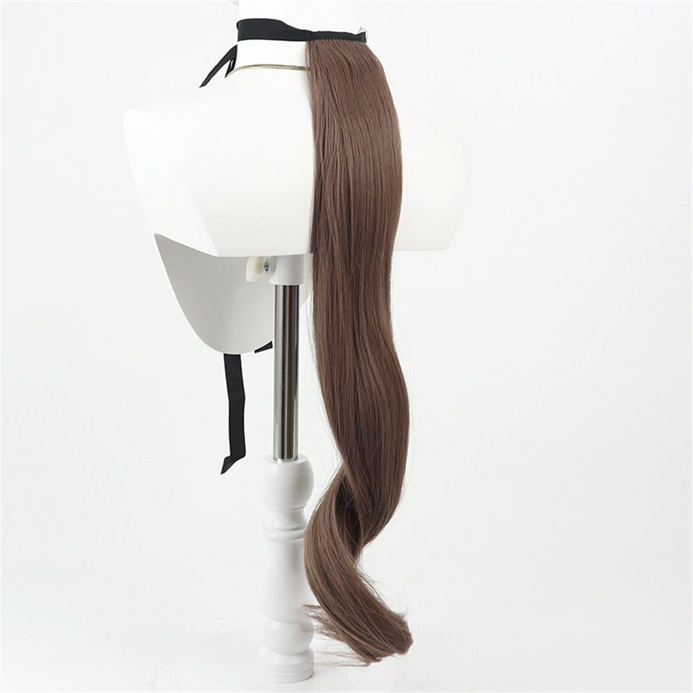 【In Stock】Game Umamusume:Pretty Derby Cosplay ルーラーシップ Rulership Cosplay Wig With Ears and Tail