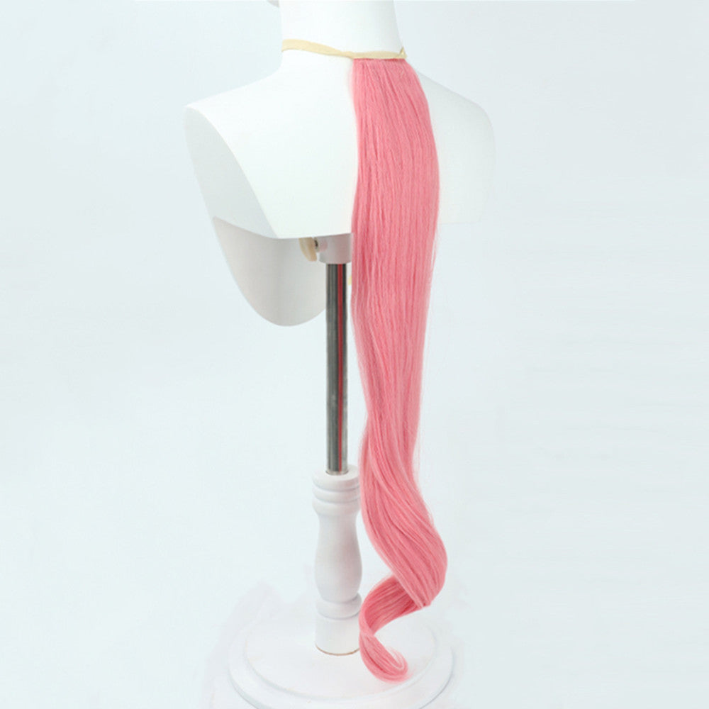 【In Stock】Game Umamusume:Pretty Derby Cosplay ハルウララ Haru Urara Cosplay Wig With Ears and Tail