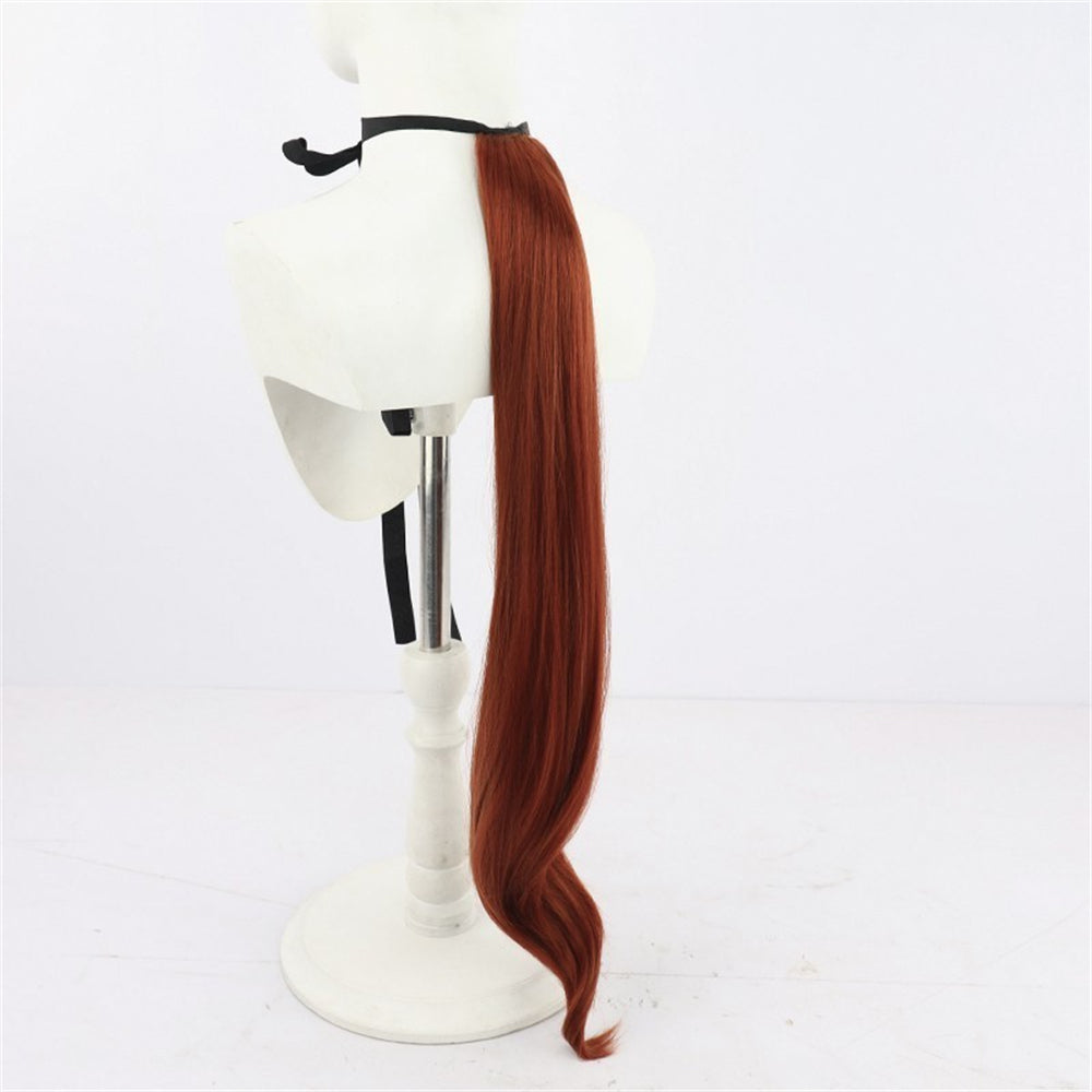 【In Stock】Game Umamusume:Pretty Derby Cosplay ハイセイコー Haiseiko Cosplay Wig With Ears and Tail
