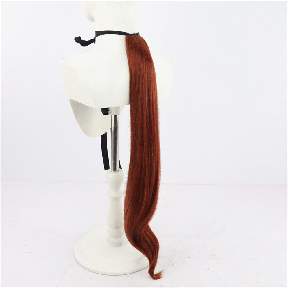 【In Stock】Game Umamusume:Pretty Derby Cosplay New Outfit スーパークリーク Super Creek Cosplay Wig With Ears and Tail