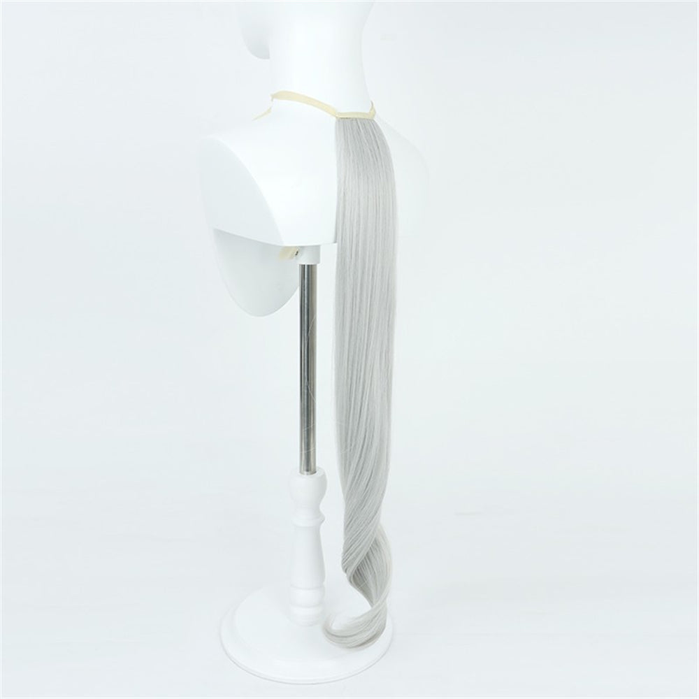 【In Stock】Game Umamusume:Pretty Derby Cosplay Cinderella Gray (manga) Cosplay Wig With Ears and Tail