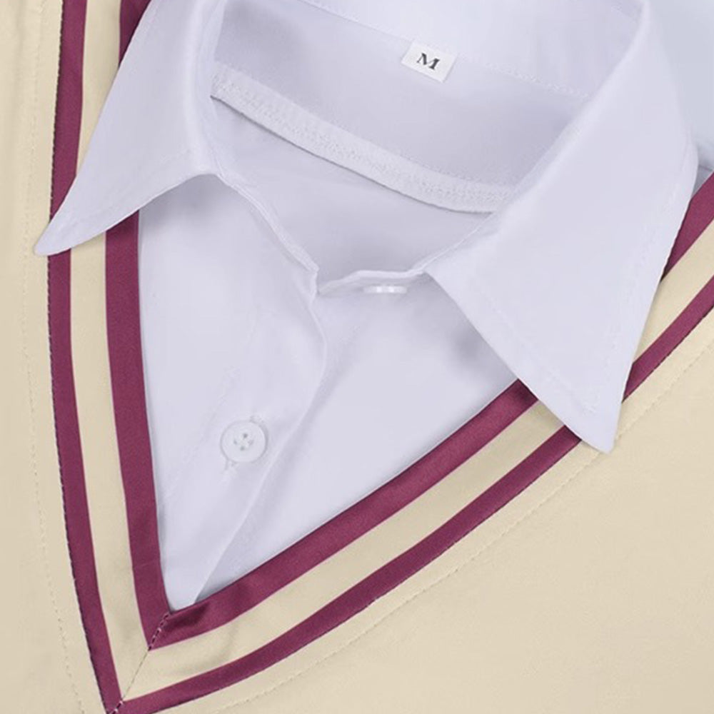 【In Stock】Anime Dandadan Cosplay Aira Shiratori School Uniform Cosplay Costume
