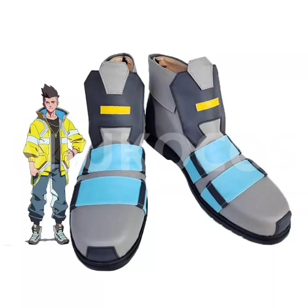 Anime Cyberpunk: Edgerunners Cosplay David Martinez Cosplay Shoes - Cosplay Shoes Boots