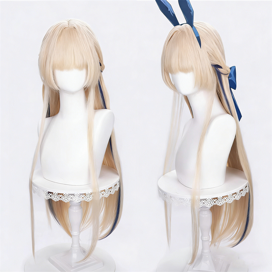 【In Stock】Game Azur Lane Cosplay Asuma Toki Cosplay Wig Long Hair