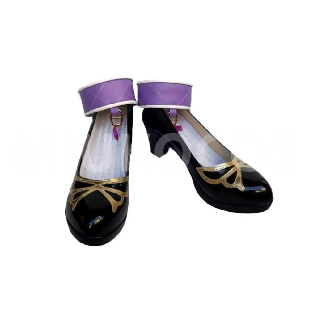 Game Genshin Impact Cosplay Lisa Cosplay Shoes - Cosplay Shoes Boots