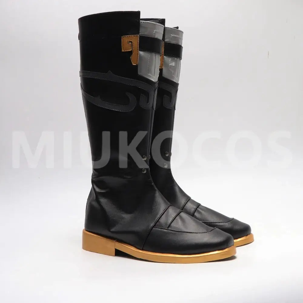 Game Honkai: Star Rail Cosplay Xianzhou Alliance Jingyuan Cosplay Shoes - Cosplay Shoes Boots