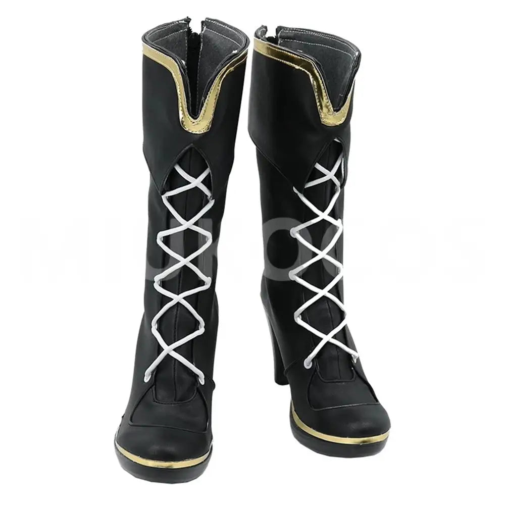 Game Uma Musume Pretty Derby Cosplay Mejiro McQueen Cosplay Shoes - Cosplay Shoes Boots