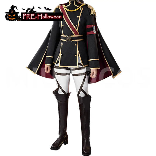【In Stock】Anime Attack On Titan Cosplay Levi Cosplay Costume - Cosplay Costumes