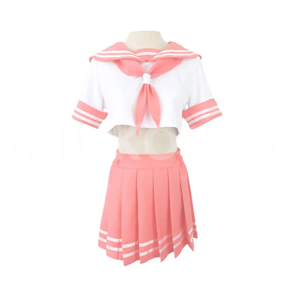 【In Stock】Anime Fate/Apocrypha Cosplay Astolfo JK Pink School Uniform Cosplay Costume - Cosplay Costumes