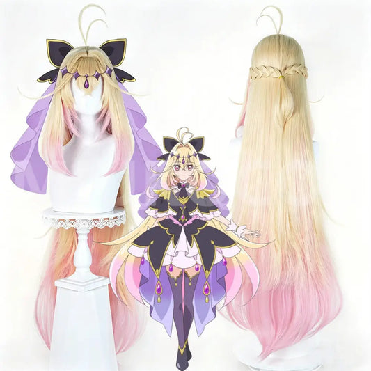 【In Stock】Anime Meitantei Pretty Cure! Cosplay Moria Luluka Cure Arcana Shadow キュアアルカナ・シャドウ Cosplay Wig - Wig Only