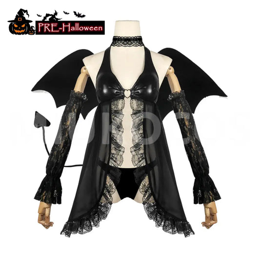 【In Stock】Anime My Dress Up Darling Cosplay Little Devil Kitagawa Marin Cosplay Costume - Cosplay Costumes