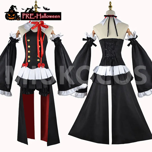 【In Stock】Anime Seraph of the End Cosplay Krul Tepes Cosplay Costume - Cosplay Costumes