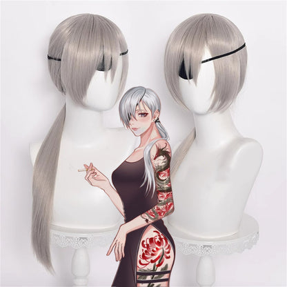 【In Stock】Anime Chainsaw Man Cosplay Quanxi Cosplay Wig