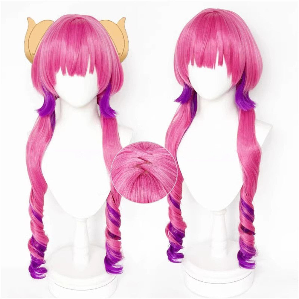 【In Stock】Anime Miss Kobayashi's Dragon Maid Cosplay Ilulu Cosplay Wig