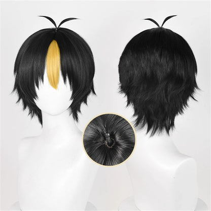 【In Stock】Anime Haikyu!! Cosplay Yū Nishinoya Cosplay Wig