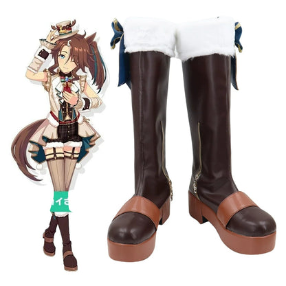 Game Uma Musume Pretty Derby Cosplay メジロパーマー Mejiro Palmer Cosplay Shoes