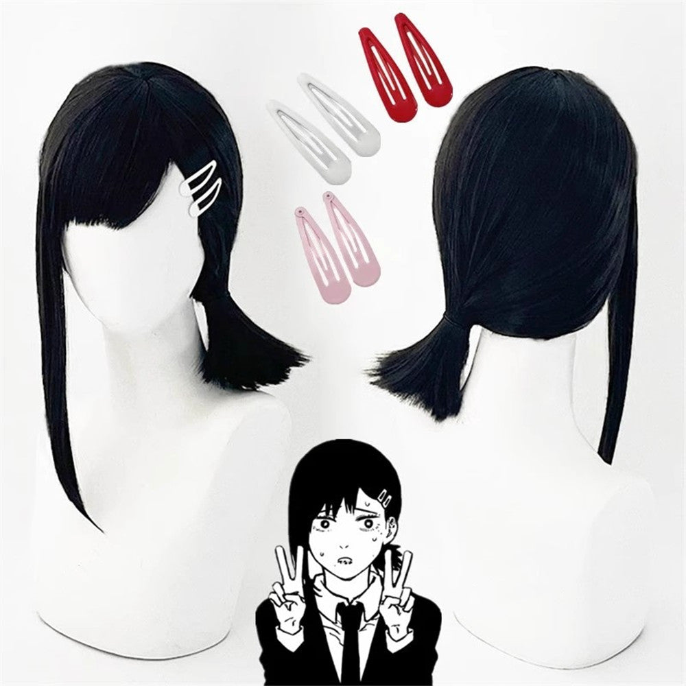 【In Stock】Anime Chainsaw Man Cosplay 东山コベニ Kobeni Higashiyama Cosplay Wig