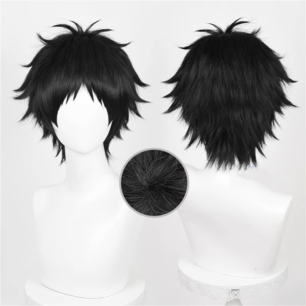 【In Stock】Anime Haikyu!! Cosplay Keiji Akaashi Cosplay Wig