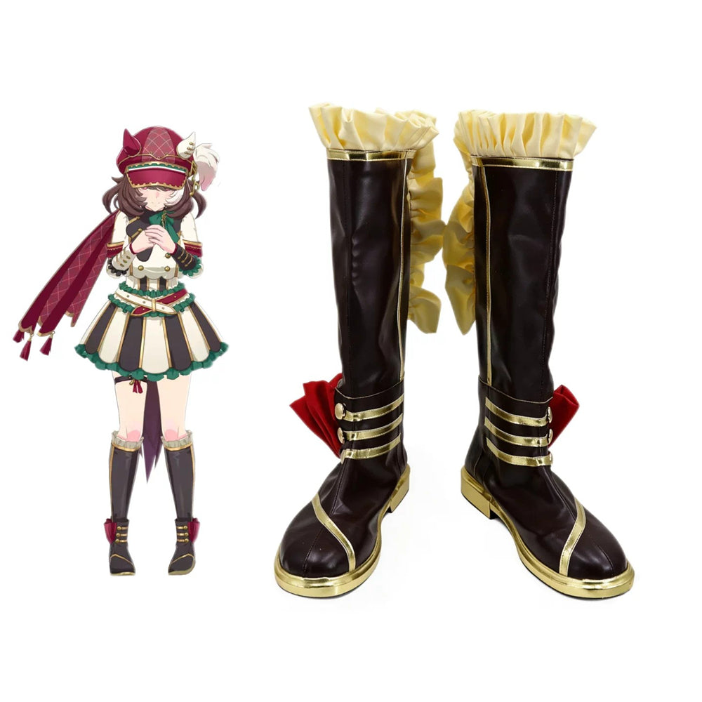 Game Uma Musume Pretty Derby Cosplay マルシュロレーヌ Marche Lorraine Cosplay Shoes