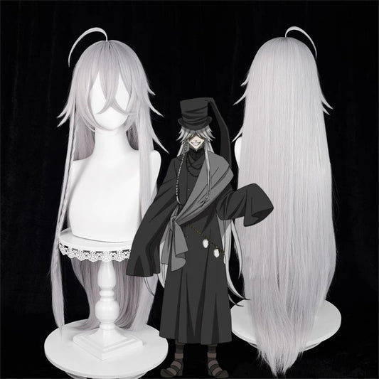 【In Stock】Anime Black Butler Cosplay アンダーテイカー Undertaker Cosplay Wig