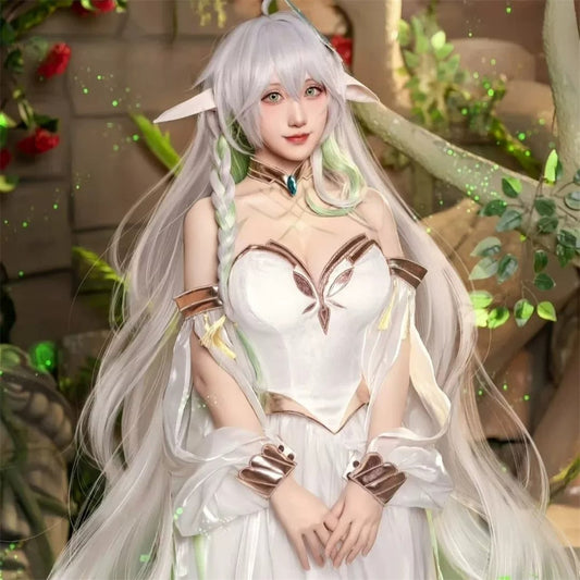 【In Stock】Game Genshin Impact Cosplay Greater Lord Rukkhadevata Cosplay Costume Plus Size