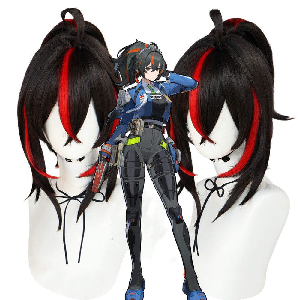 【In Stock】Game Zenless Zone Zero Cosplay Zhu Yuan Cosplay Wig