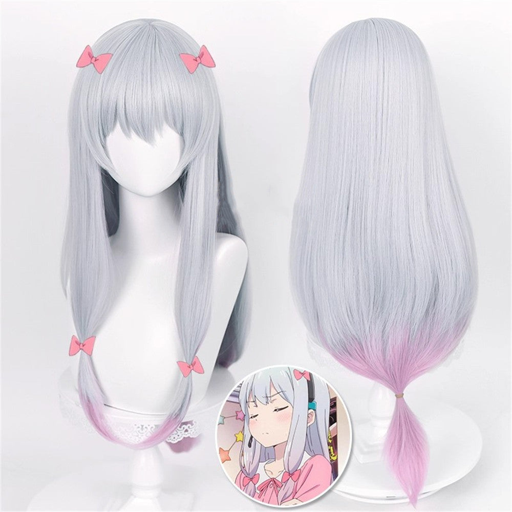 【In Stock】Anime Eromanga Sensei Cosplay Sagiri Izumi Cosplay Wig