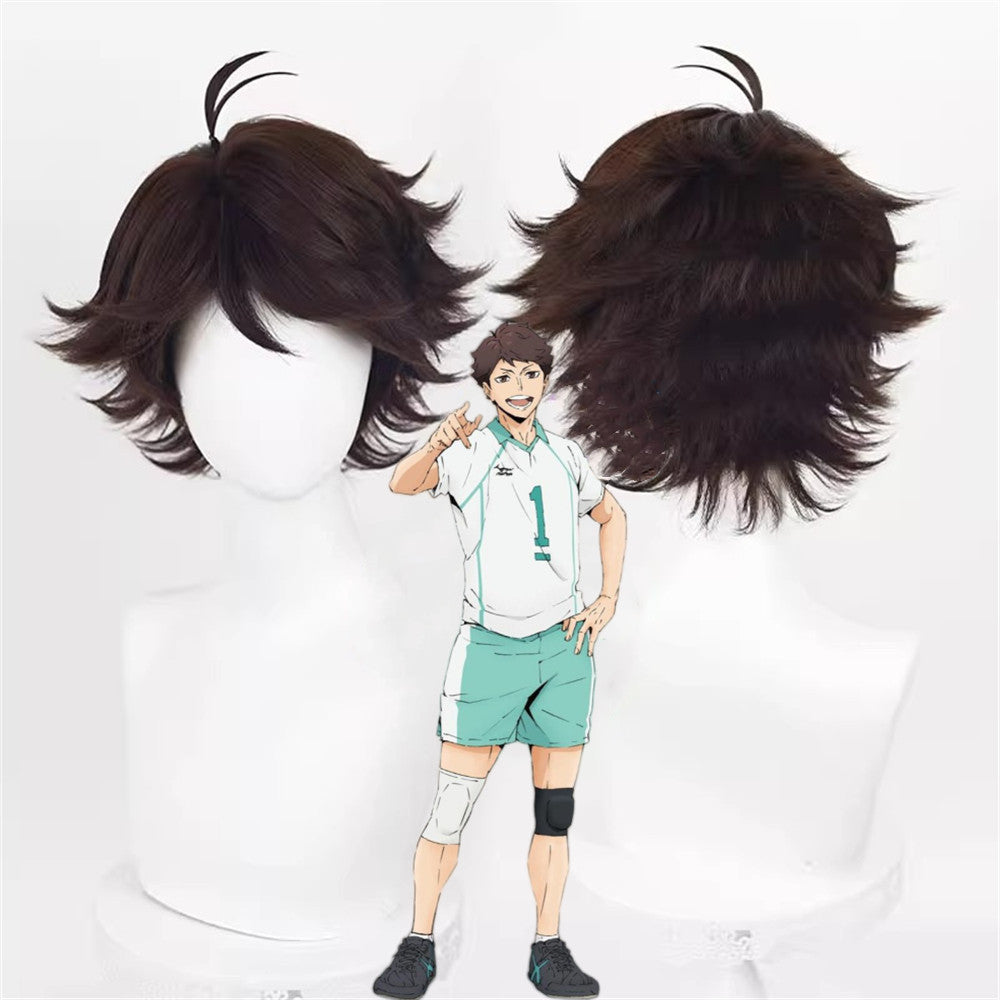 【In Stock】Anime Haikyu!! Cosplay Tōru Oikawa Cosplay Wig