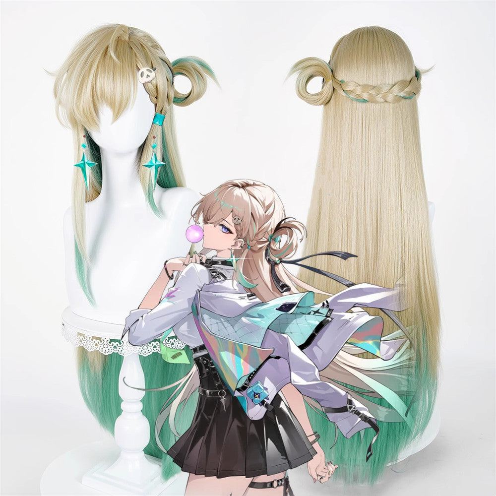 【In Stock】Game Wuthering Waves Cosplay リンネー 린네 Lynae Cosplay Wig