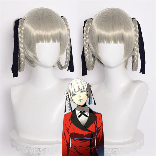 【In Stock】Anime Kakegurui Cosplay Kirari Momobami Cosplay Wig