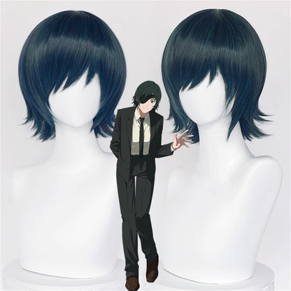【In Stock】Anime Chainsaw Man Cosplay Himeno Cosplay Wig