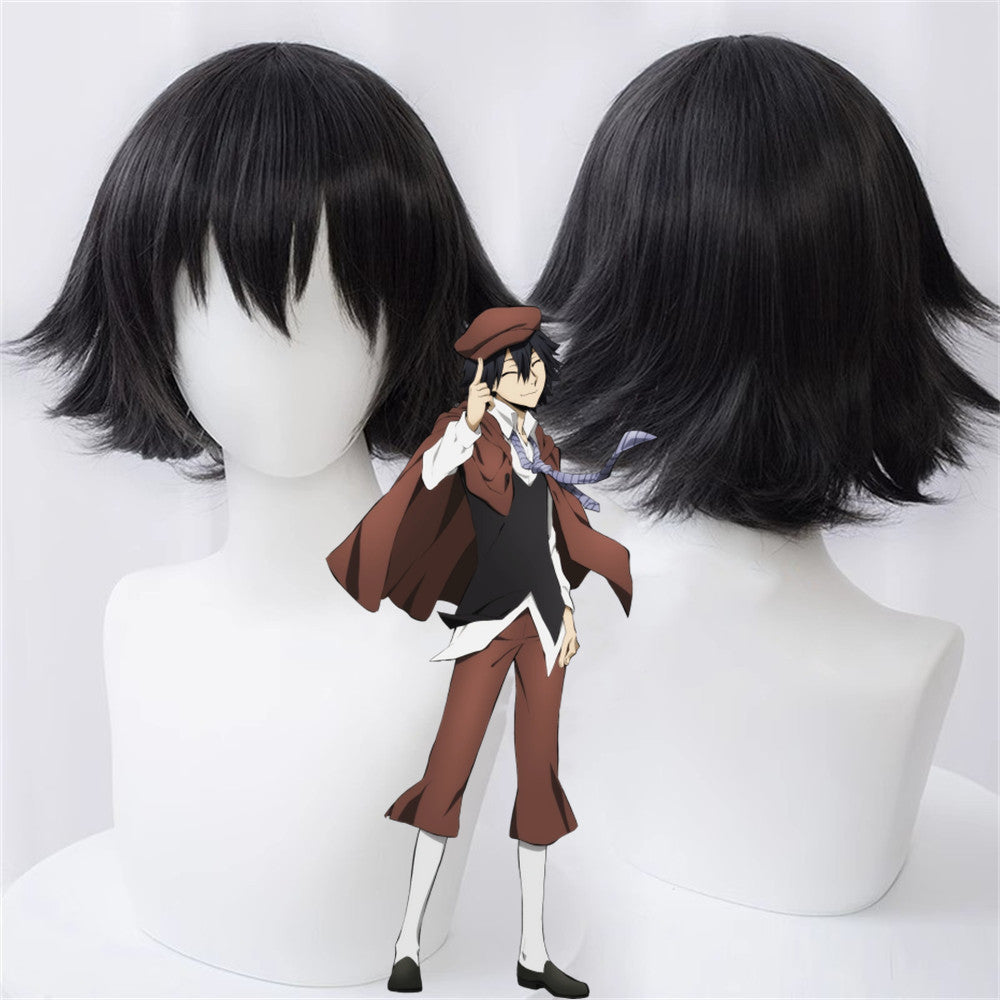 【In Stock】Anime Bungo Stray Dogs Cosplay Ranpo Edogawa Cosplay Wig