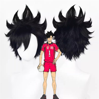 【In Stock】Anime Haikyu!! Cosplay Tetsurou Kuroo Cosplay Wig