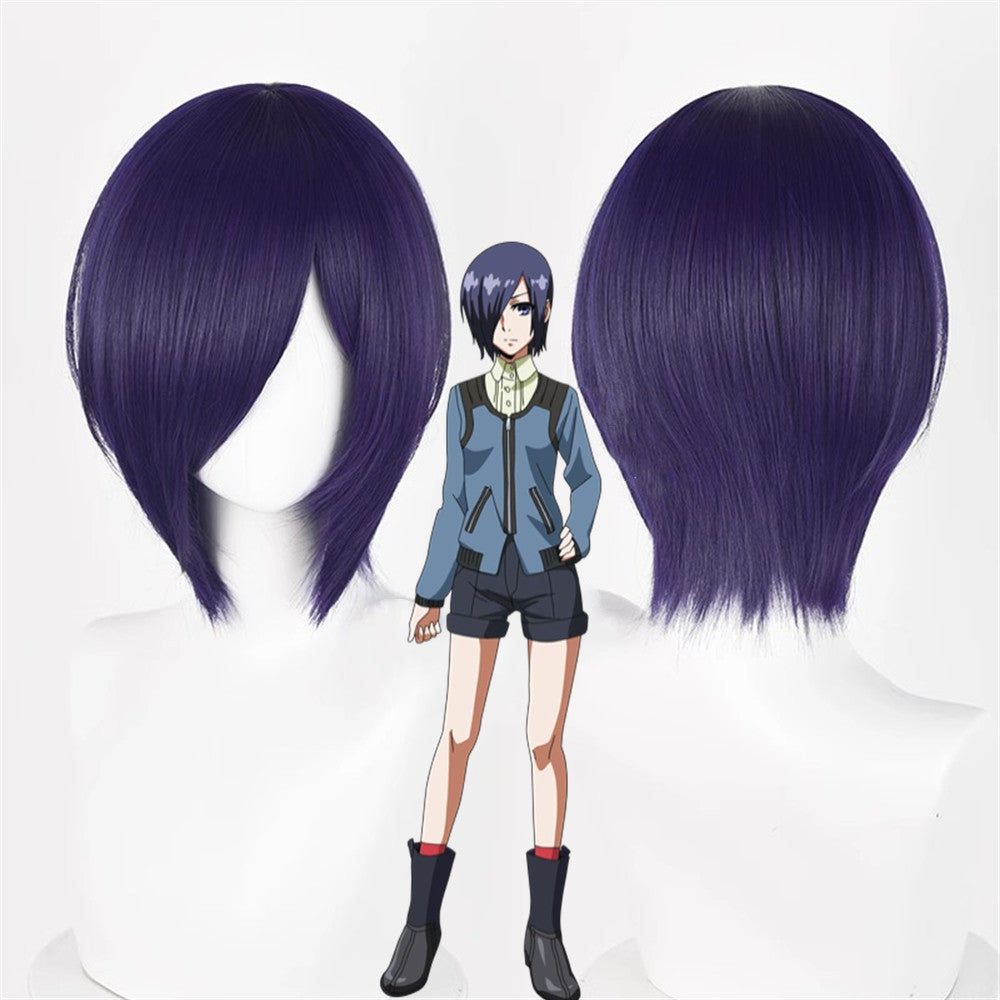 【In Stock】Anime Tokyo Ghoul Cosplay Touka Kirishima Cosplay Wig