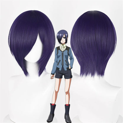 【In Stock】Anime Tokyo Ghoul Cosplay Touka Kirishima Cosplay Wig