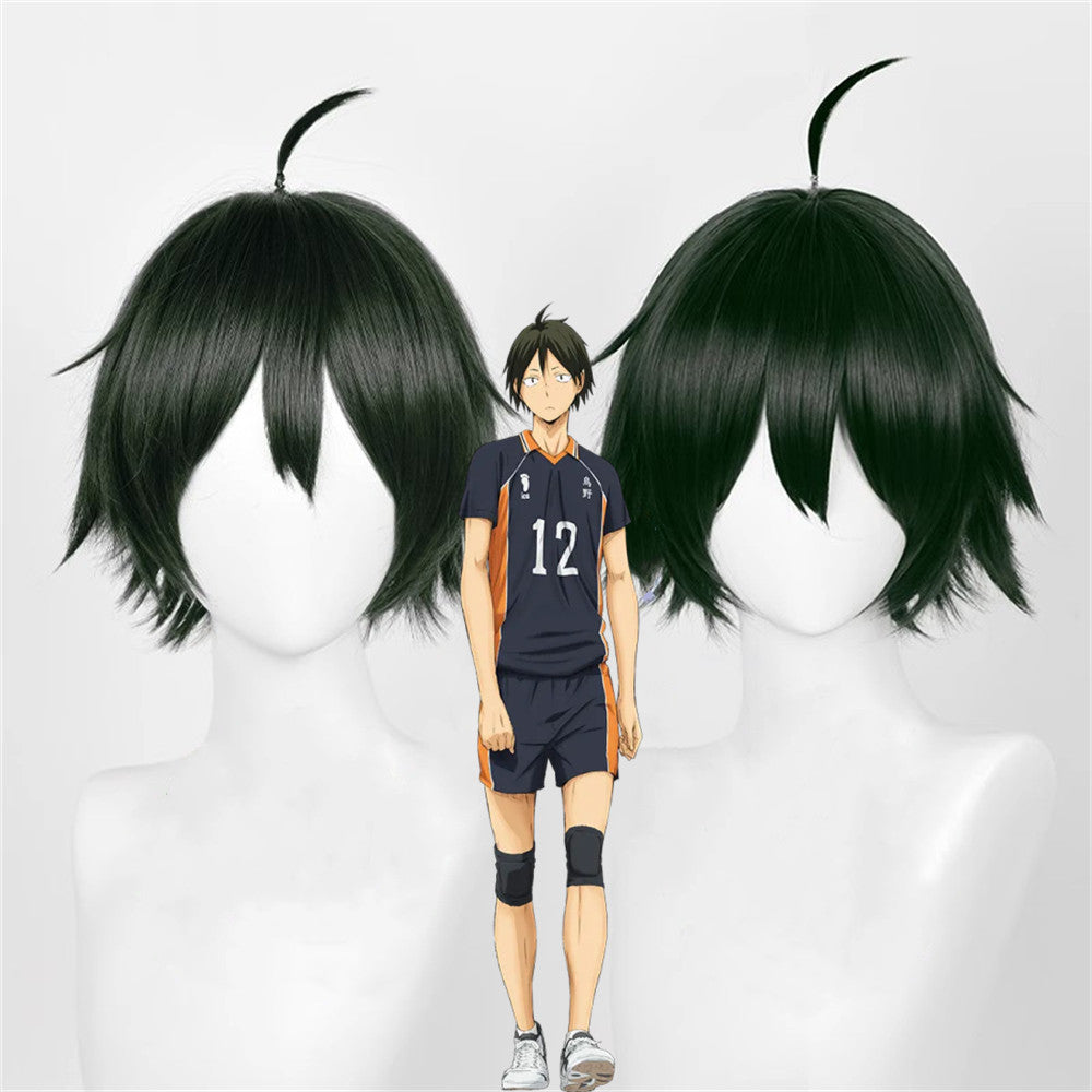 【In Stock】Anime Haikyu!! Cosplay Tadashi Yamaguchi Cosplay Wig