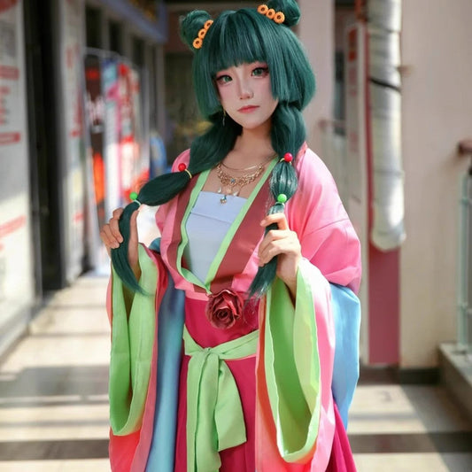 【In Stock】Anime The Apothecary Diaries Cosplay Garden Party Maomao Cosplay Costume - Cosplay Costumes