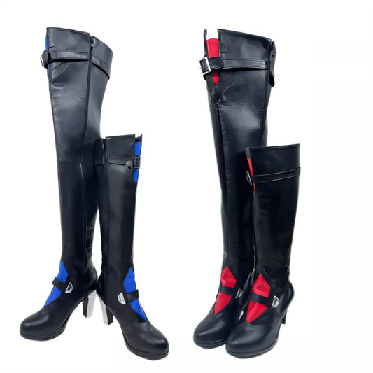 Game Honkai: Star Rail Cosplay Acheron Cosplay Shoes