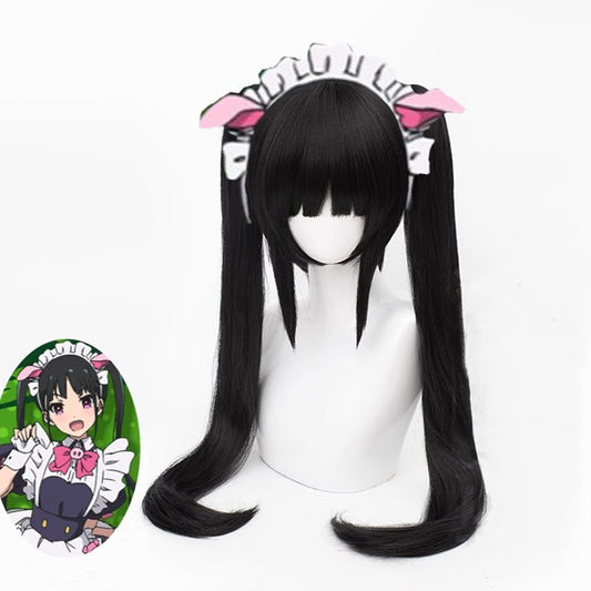 【In Stock】Anime Akiba Maid War Cosplay Wan Yumechi Cosplay Wig