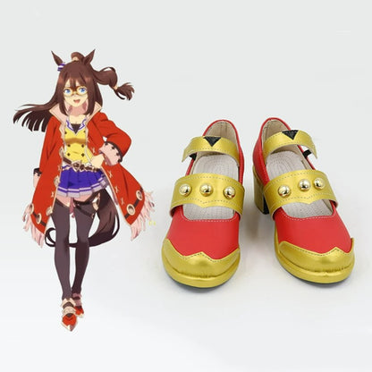 Game Uma Musume Pretty Derby Cosplay エルコンドルパサー El Condor Pasa Cosplay Shoes