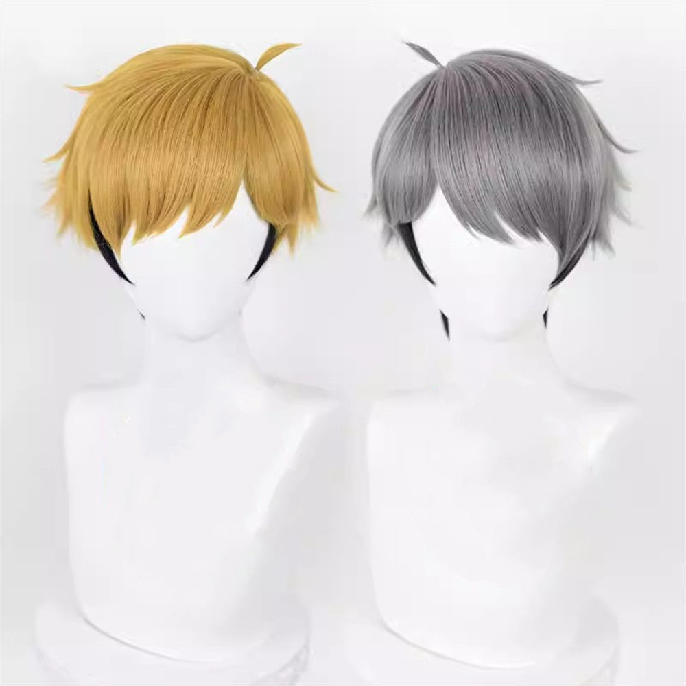 【In Stock】Anime Haikyu!! Cosplay Miya Osamu & Miya Atsumu Cosplay Wig