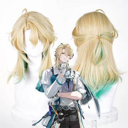 【In Stock】Game Wuthering Waves Cosplay リューク・ヘルセン 루크·헤르센 Luuk Herssen Cosplay Wig