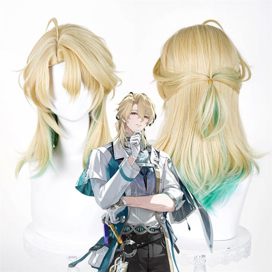 【In Stock】Game Wuthering Waves Cosplay リューク・ヘルセン 루크·헤르센 Luuk Herssen Cosplay Wig