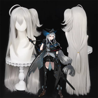 【In Stock】Game Arknights Cosplay Skadi The Next Afternoon Tea Cosplay Wig