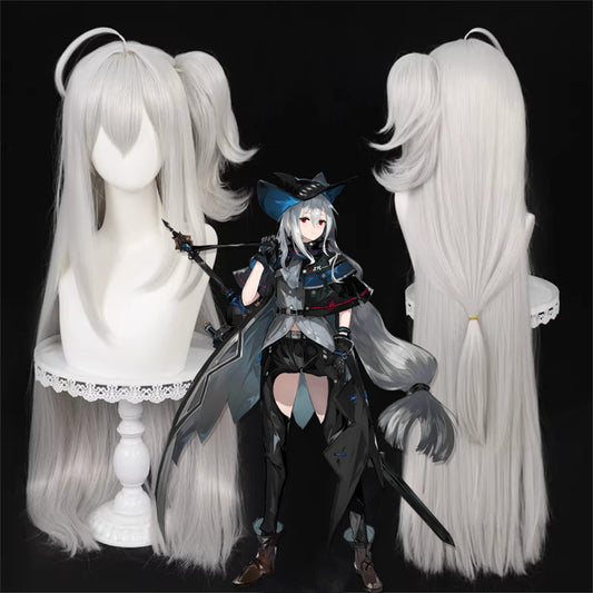【In Stock】Game Arknights Cosplay Skadi The Next Afternoon Tea Cosplay Wig