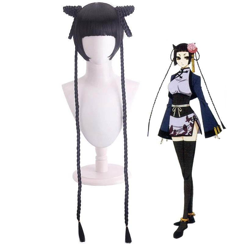 【In Stock】Anime Black Butler Cosplay Lady Ran mao Cosplay Wig
