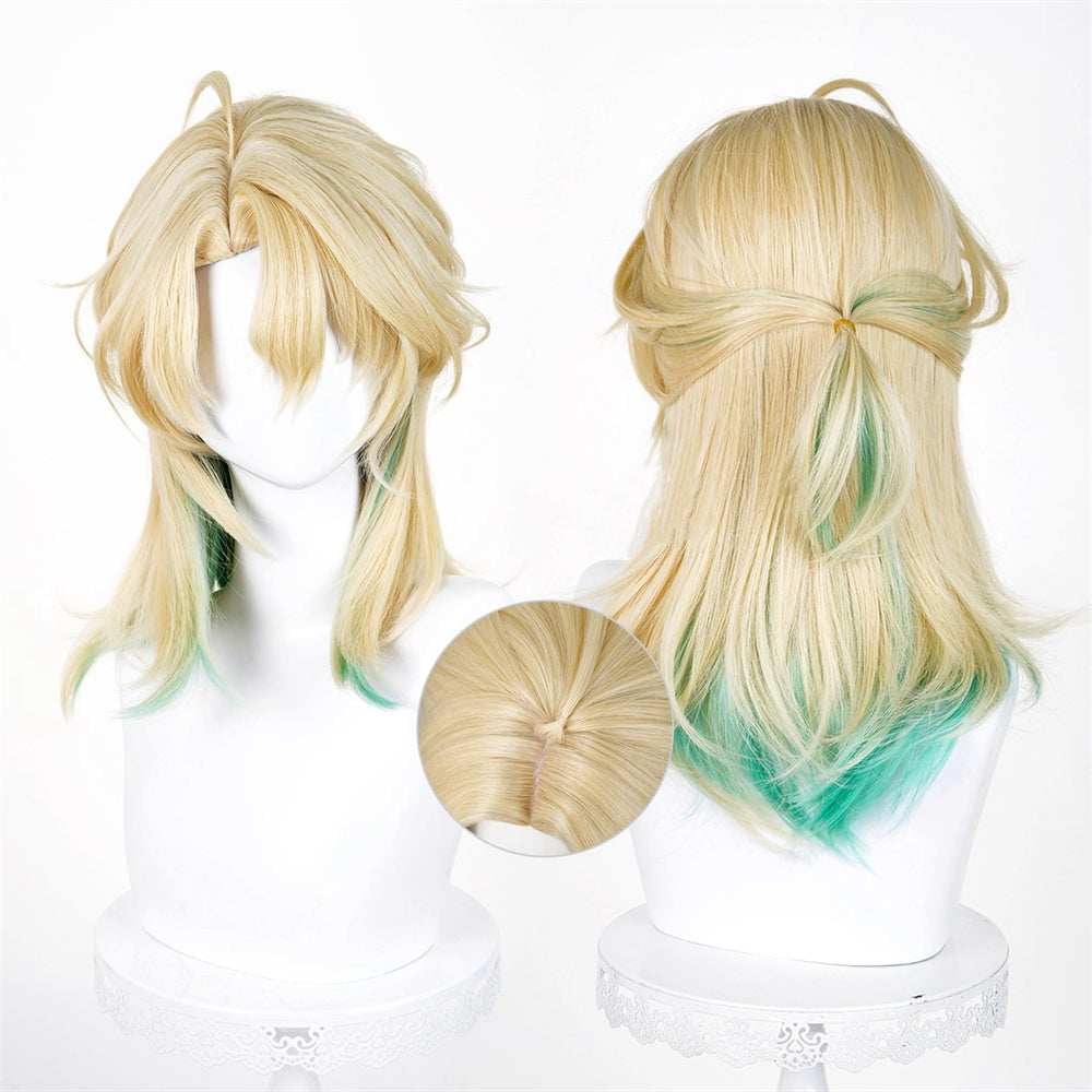【In Stock】Game Wuthering Waves Cosplay リューク・ヘルセン 루크·헤르센 Luuk Herssen Cosplay Wig