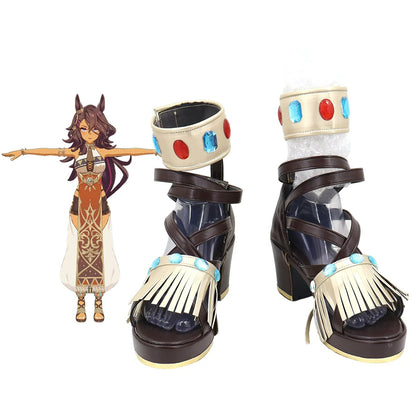 Game Uma Musume Pretty Derby Cosplay リガントーナ Rigantona Cosplay Shoes