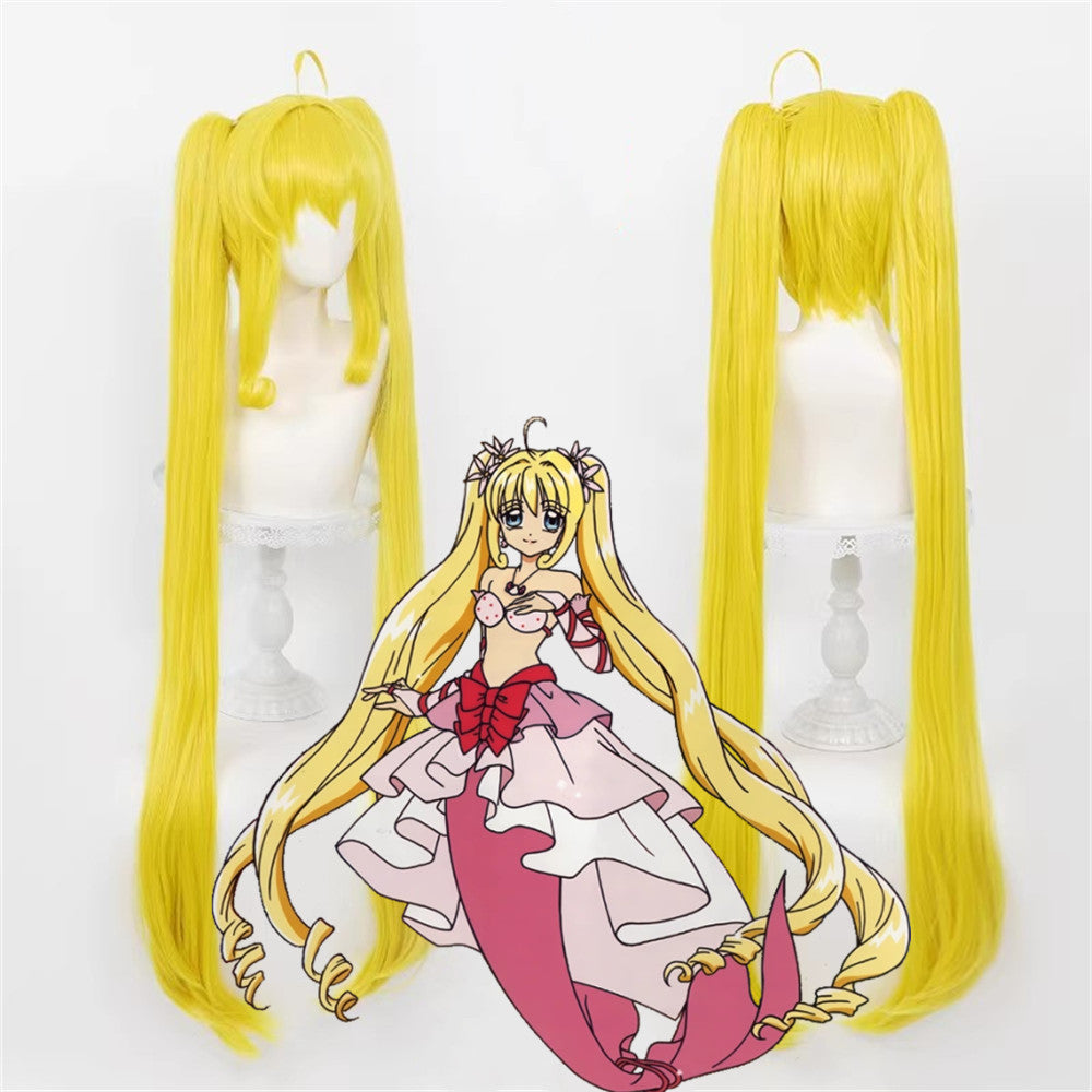 【In Stock】Anime Mermaid Melody Pichi Pichi Pitch Cosplay Lucia Nanami Cosplay Wig